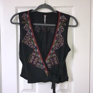 Free People tie top